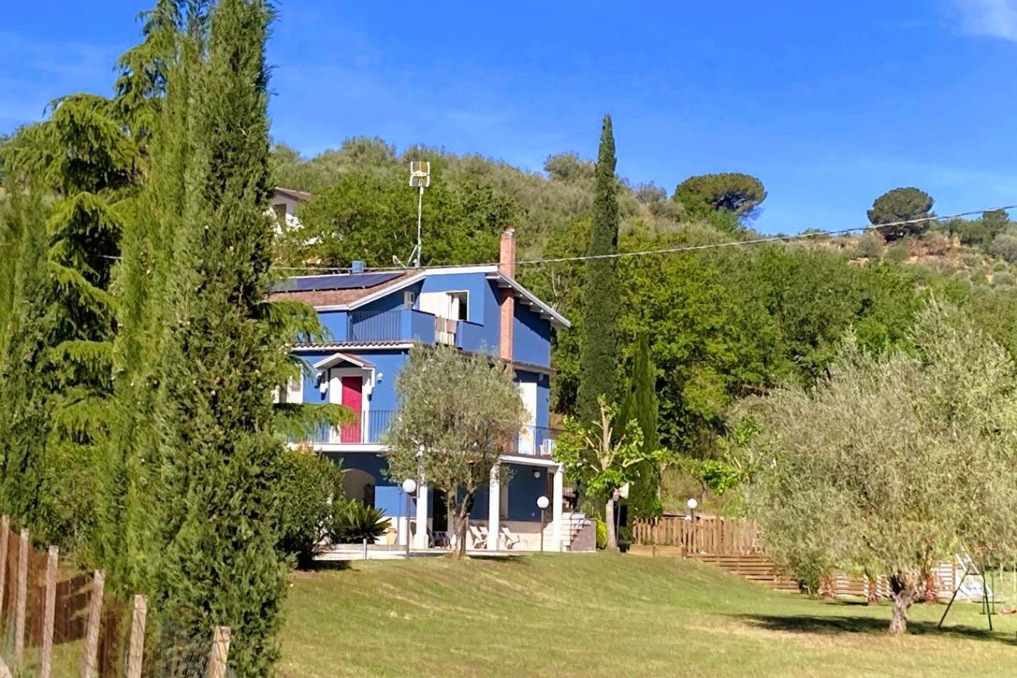 Ferienwohnung La Casa Blu Mirabella Imbaccari Exterior foto