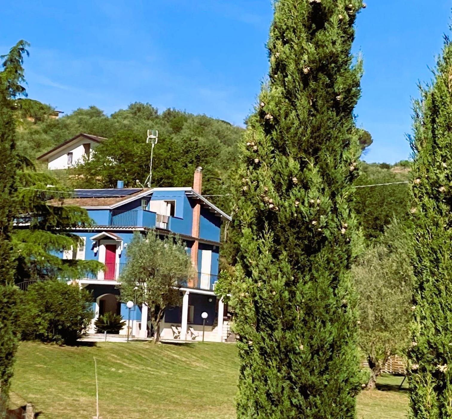 Ferienwohnung La Casa Blu Mirabella Imbaccari Exterior foto